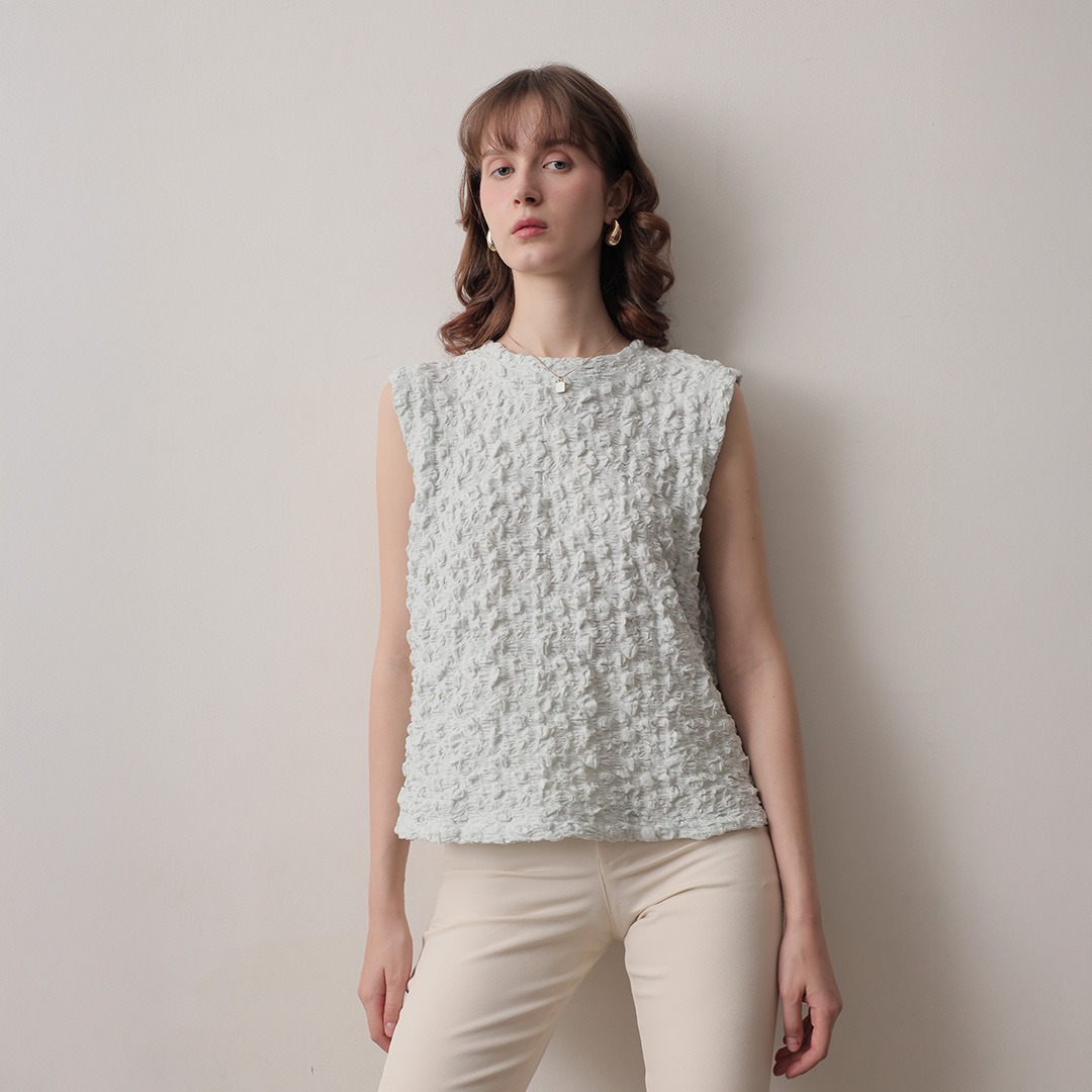 [Tutuloph] Lima Tank | Tank Top Knit Wanita Stretch Nyaman & Elegan untuk Daily & Hangout Look Bigsize Normal 