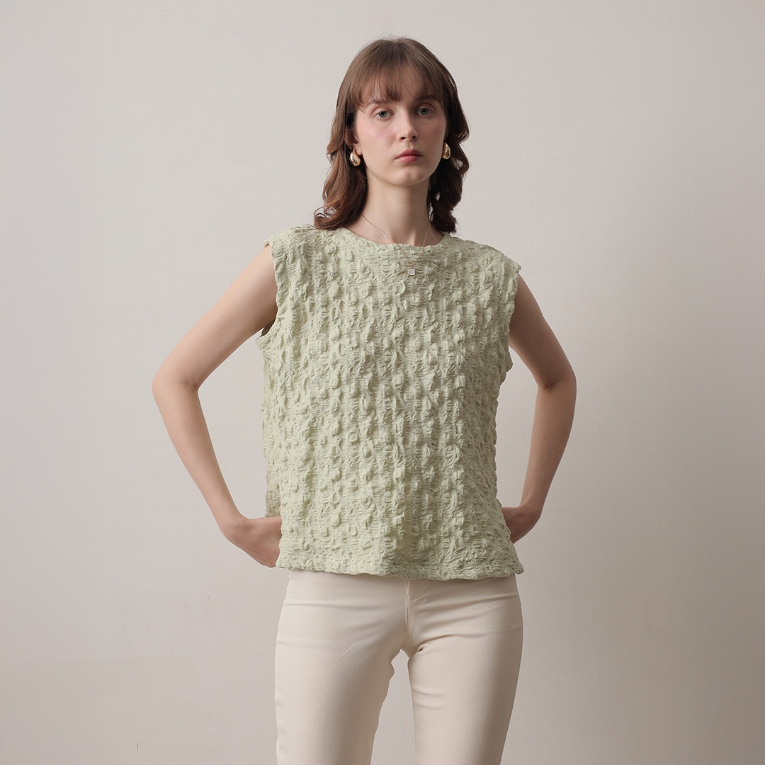 [Tutuloph] Lima Tank | Tank Top Knit Wanita Stretch Nyaman & Elegan untuk Daily & Hangout Look Bigsize Normal 