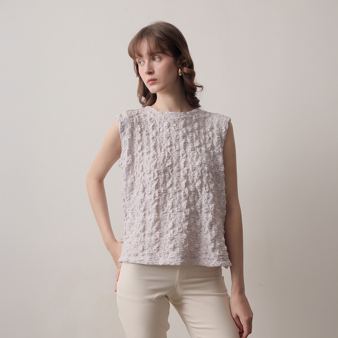 [Tutuloph] Lima Tank | Tank Top Knit Wanita Stretch Nyaman & Elegan untuk Daily & Hangout Look Bigsize Normal 