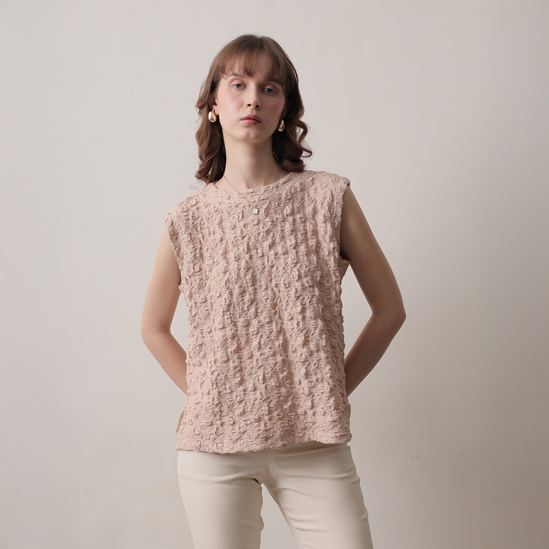 [Tutuloph] Lima Tank | Tank Top Knit Wanita Stretch Nyaman & Elegan untuk Daily & Hangout Look Bigsize Normal 