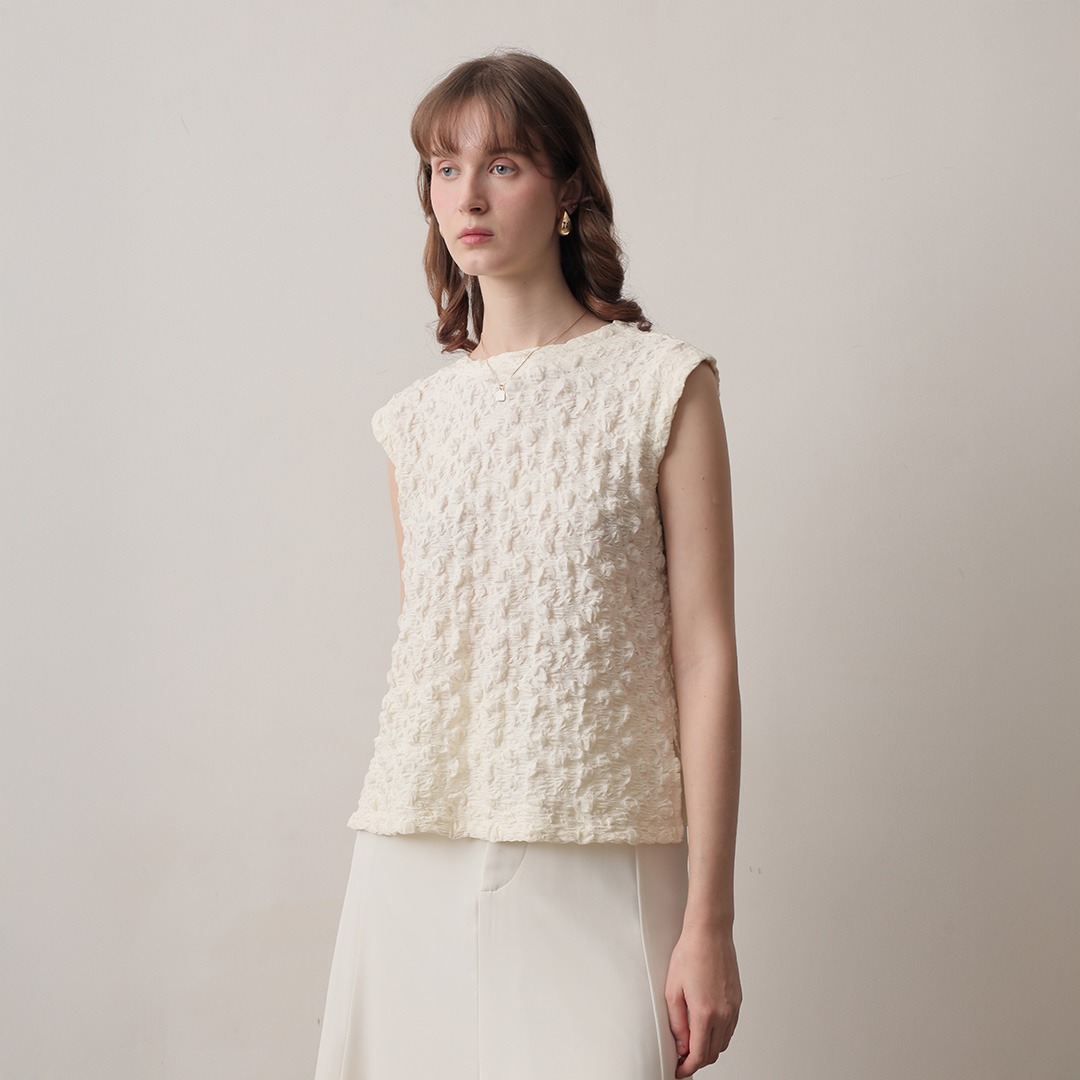 [Tutuloph] Lima Tank | Tank Top Knit Wanita Stretch Nyaman & Elegan untuk Daily & Hangout Look Bigsize Normal 