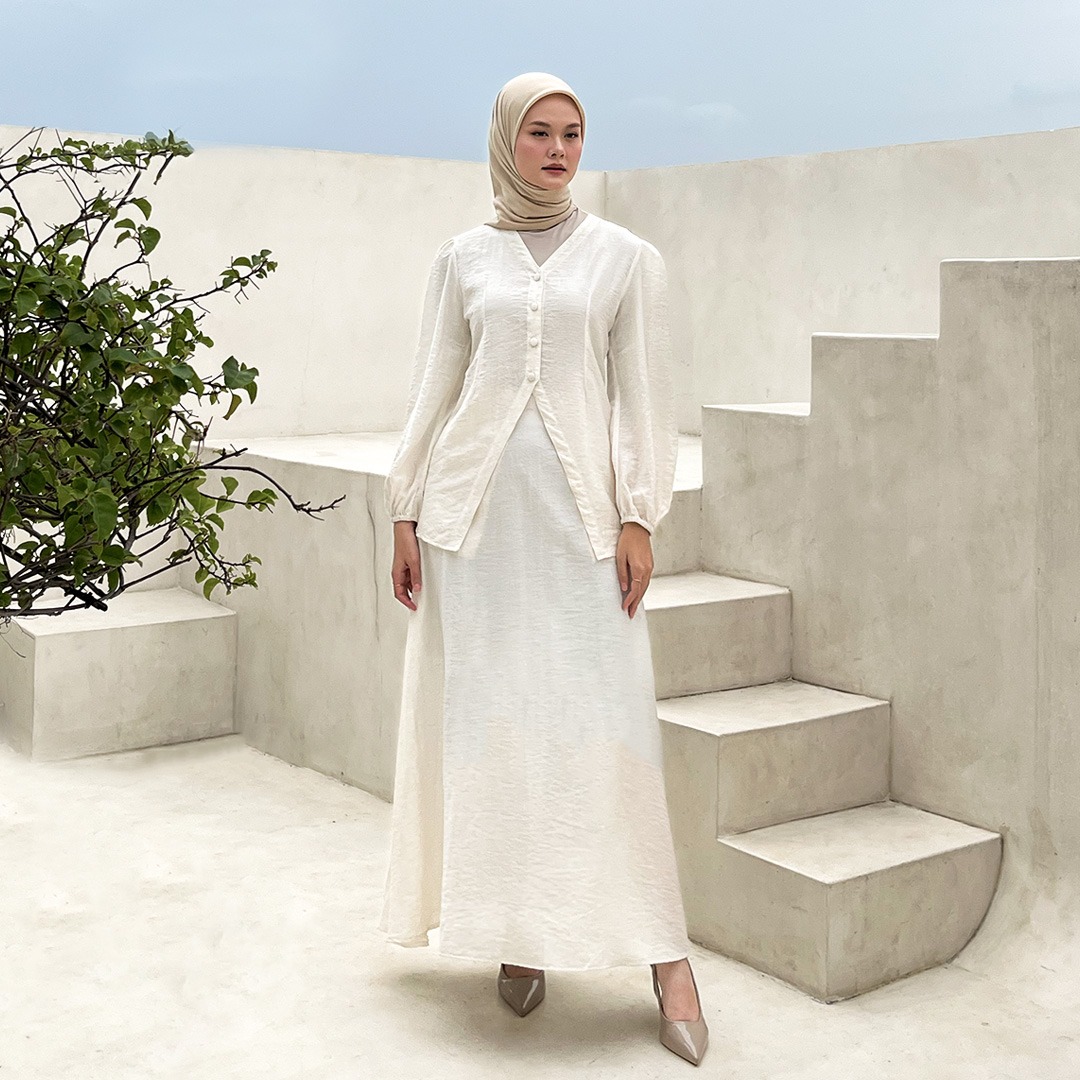 [Tutuloph] Gaby Long Skirt | Rok Long Skirt Wanita Rok Panjang Skirt Wanita Rok Wanita Elegan & Casual | High Waist Skirt – Casual Look & Office Friendly