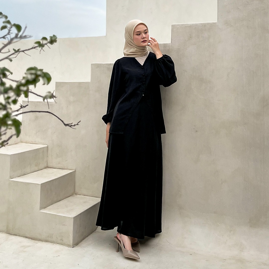 [Tutuloph] Gaby Long Skirt | Rok Long Skirt Wanita Rok Panjang Skirt Wanita Rok Wanita Elegan & Casual | High Waist Skirt – Casual Look & Office Friendly