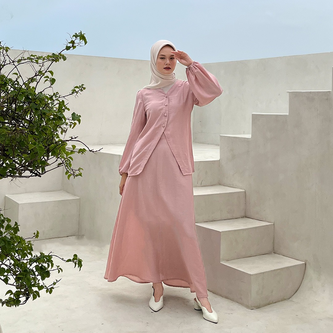 [Tutuloph] Gaby Long Skirt | Rok Long Skirt Wanita Rok Panjang Skirt Wanita Rok Wanita Elegan & Casual | High Waist Skirt – Casual Look & Office Friendly