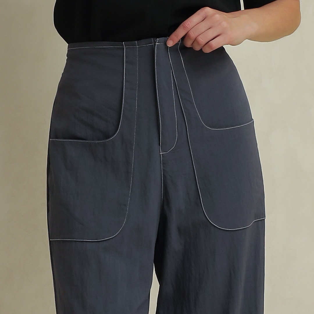 [Tutuloph] Hazel Pants | Celana Kulot Wanita High Waist Kantong Depan | Celana Kulot Casual & Nyaman untuk Daily Look – Tersedia Ukuran Jumbo Bigsize