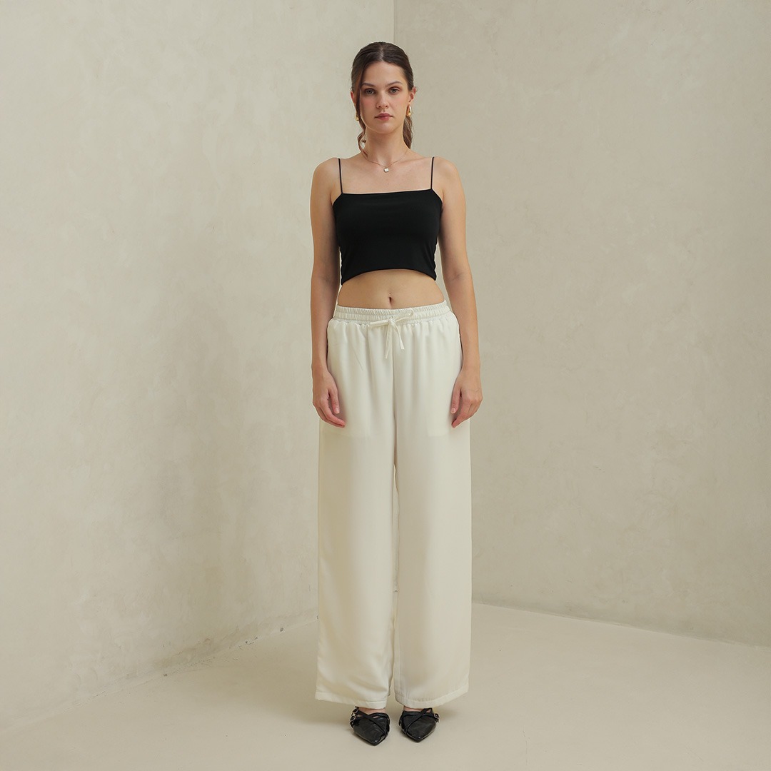 [Tutuloph] Aora Pants | Celana Kulot Wanita Karet Pinggang – High Waist, Flowly & Nyaman | Celana Kulot Casual Fit to Big Size untuk Daily & Hangout