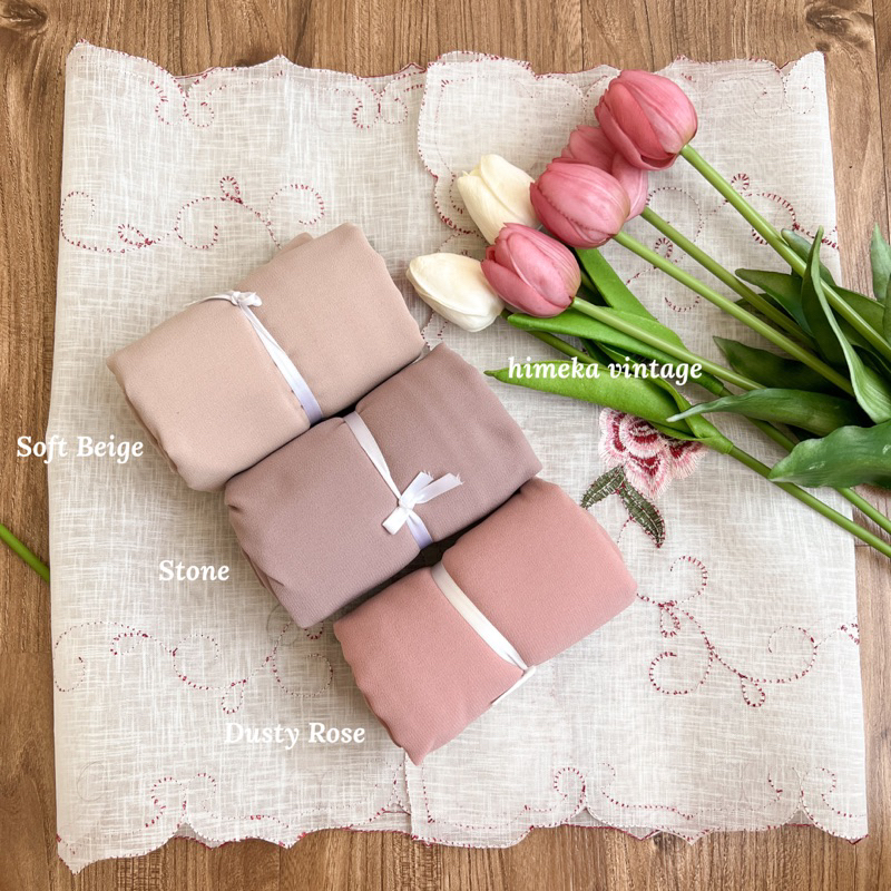 Neutral Pashmina | Ceruty Babydoll Pashmina