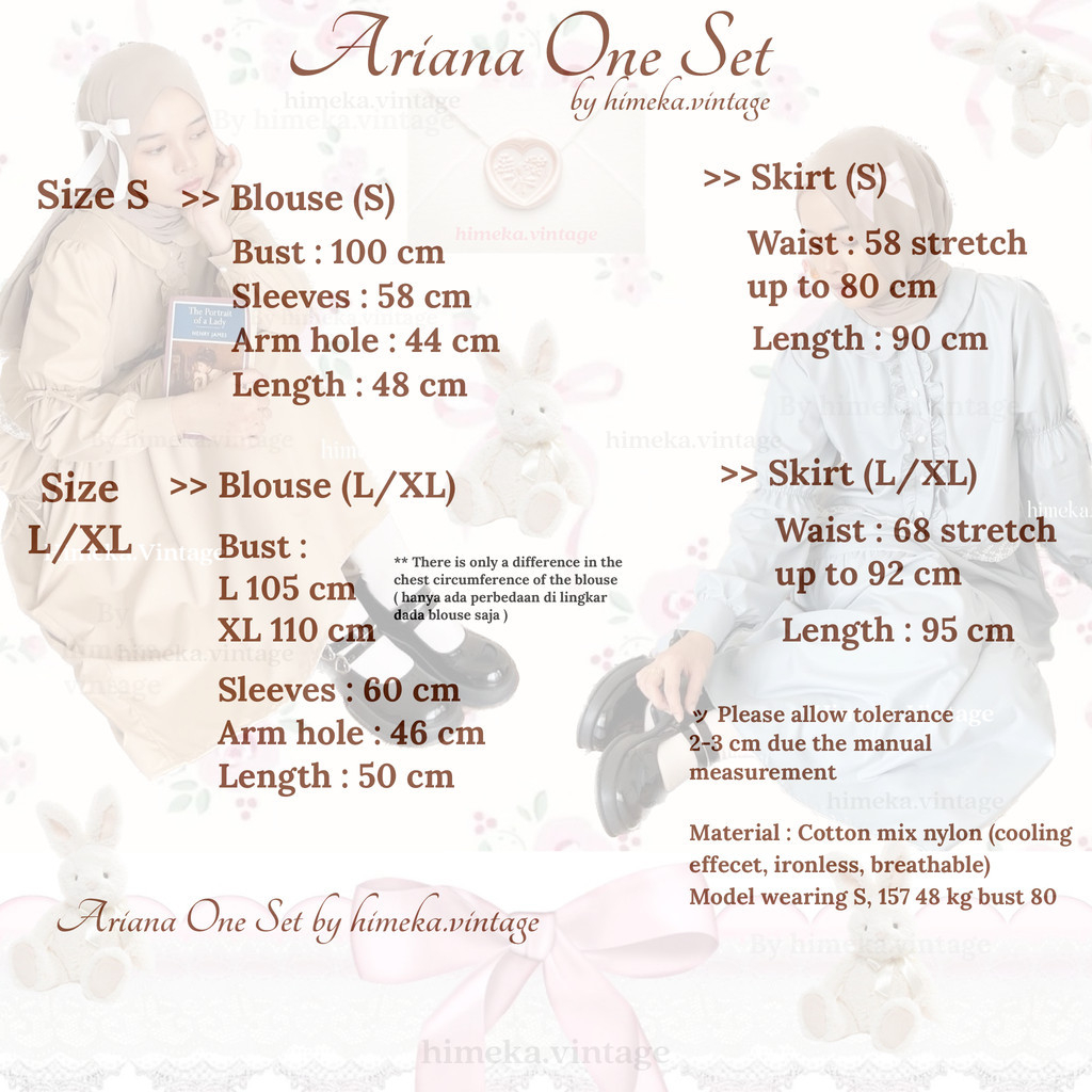 Ariana one set | Himeka Vintage