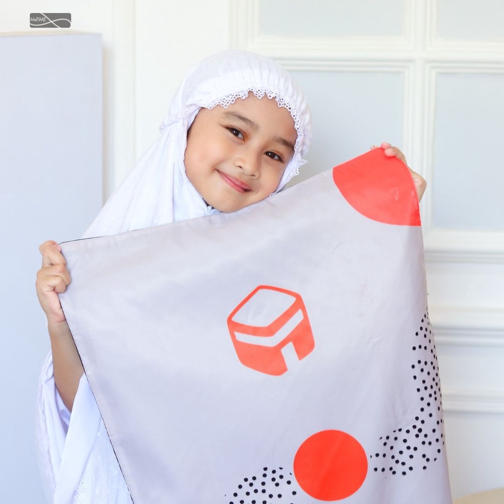 Sajadah Travel Anak Custom Nama MeTime / Sajadah Travel / Sajadah Custom (Boho Series)