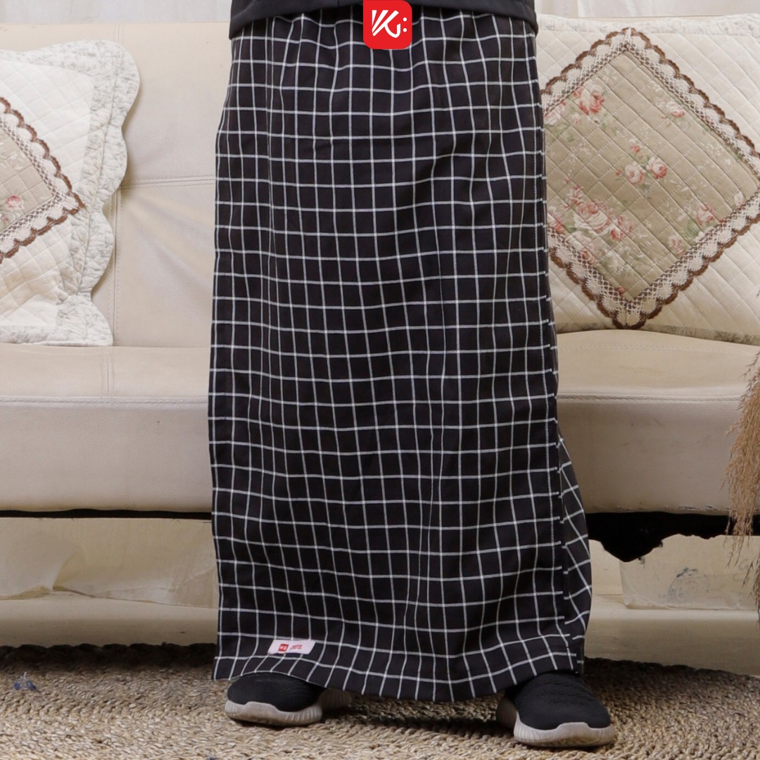 Set SPK Anak KokoGibran / Set Shalat Hitam Putih / Set Sarung Peci Koko / Set Shalat Anak Terfavorite / Set Shalat Anak (AMIR)