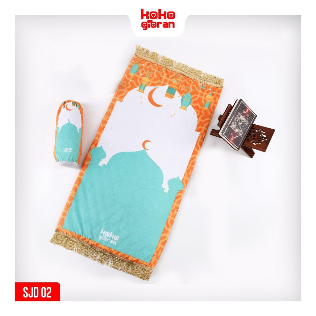 Sajadah Anak Eksklusif KokoGibran / Sajadah Anak Tebal / Sajadah Premium (Flat Series)