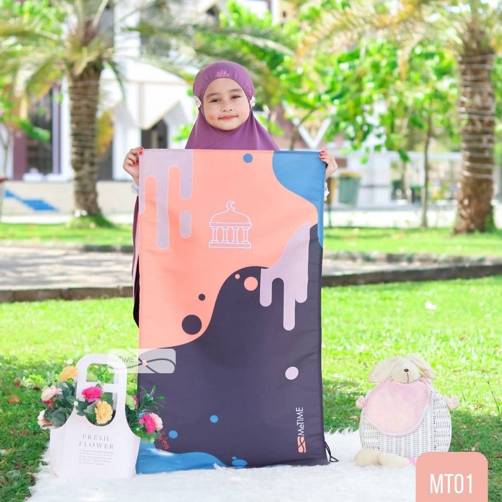 Sajadah Travel Anak MeTime / Sajadah Travel / Sajadah Anak (Colorful Series)
