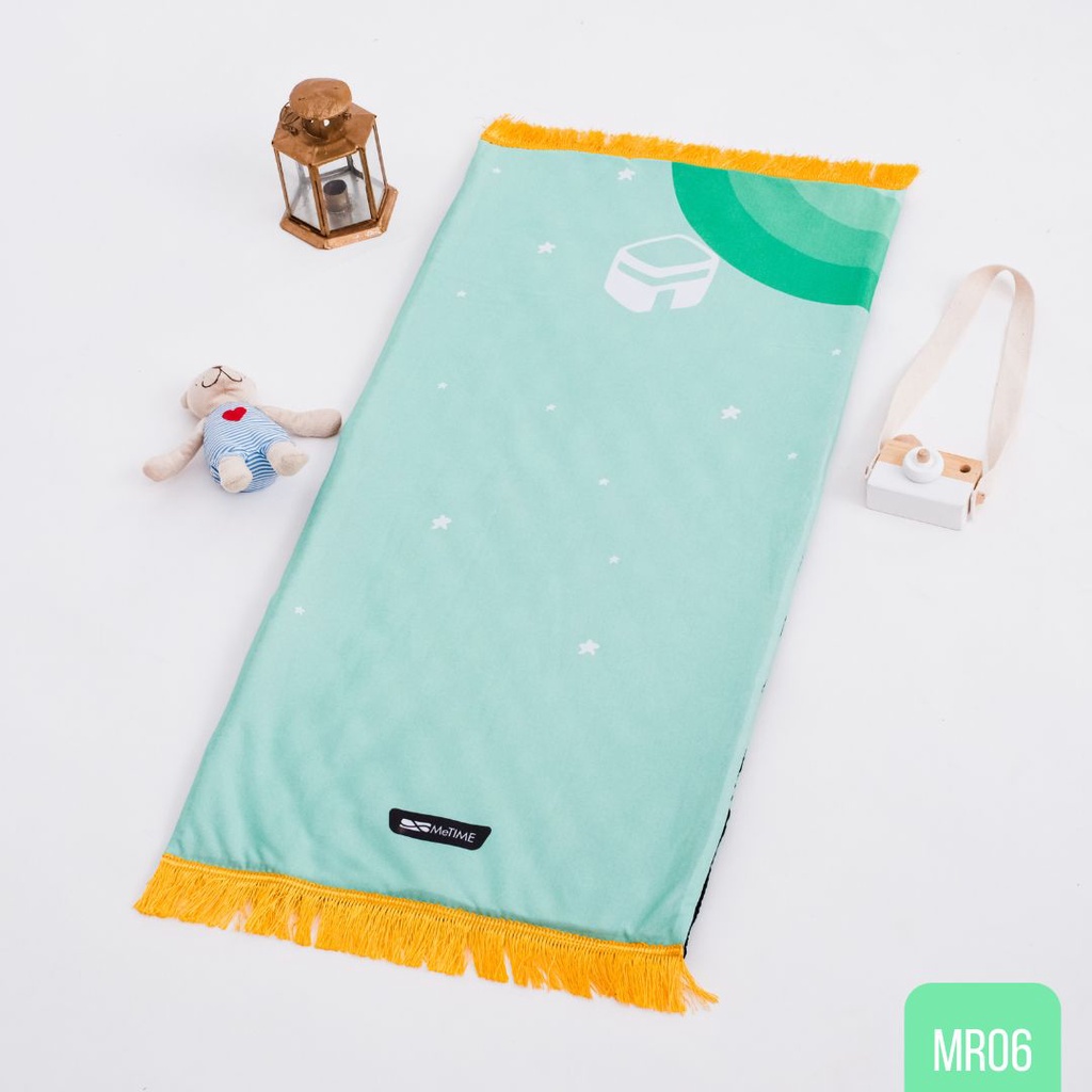 Sajadah Anak Custom Nama MeTime / Sajadah Nama (3Color Series)