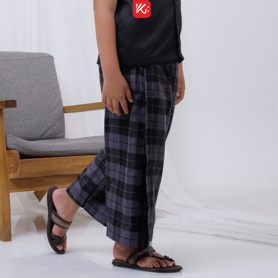 Set Sarung Koko Peci Anak / Pakaian Muslim Anak KokoGibran / SarKoci Anak / Set Koko Anak (AMAR)