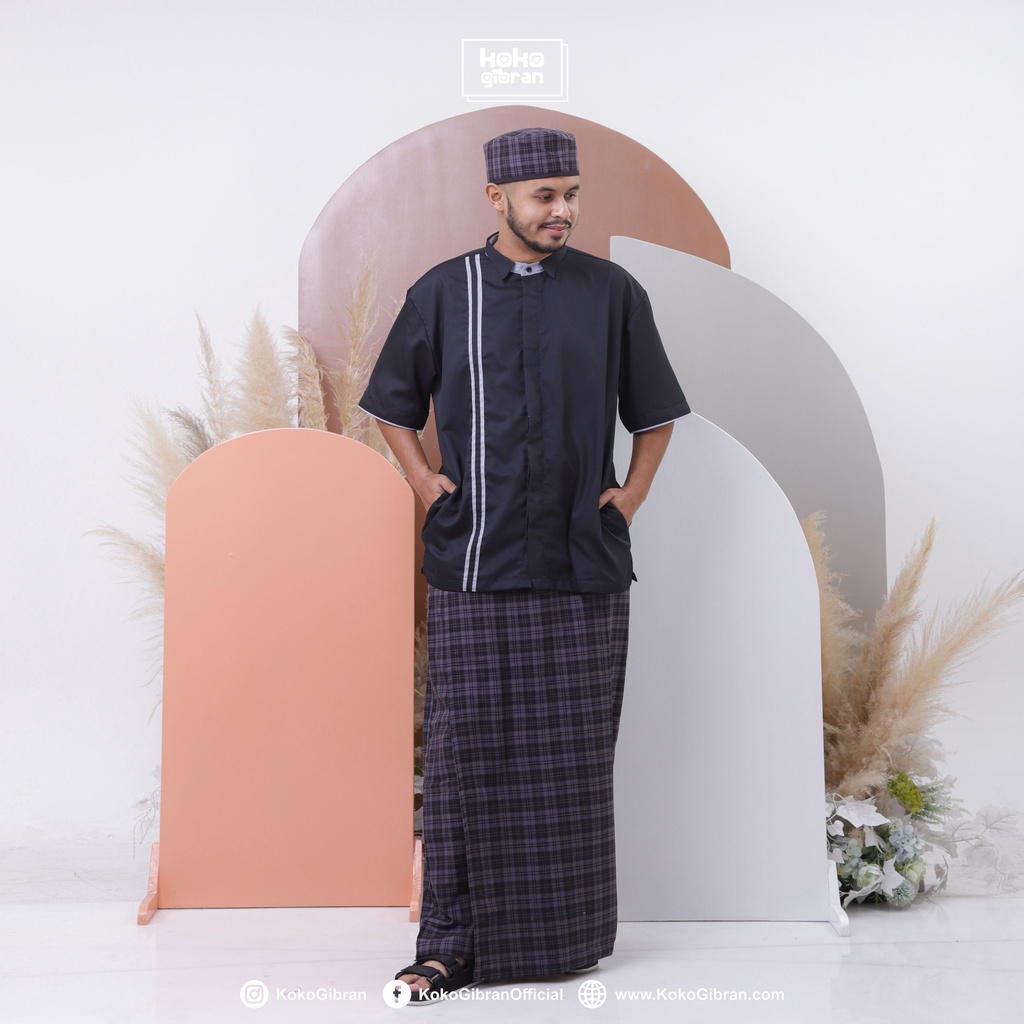 Set SPK Dewasa / Set Ramzan Ayah / Set Koko Sarung Peci Dewasa / Koko Dewasa /Sarung Peci Dewasa / Sajadah