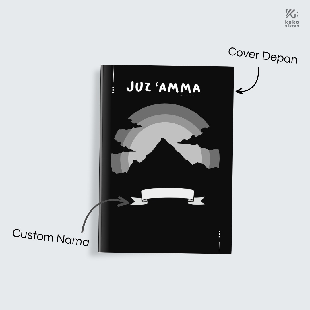 Juz Amma Custom Nama /Juz Amma Custom /Juz Amma Anak SD /Juz Amma Latin Custom /Juz Amma Latin /Juz Amma (Black Series)