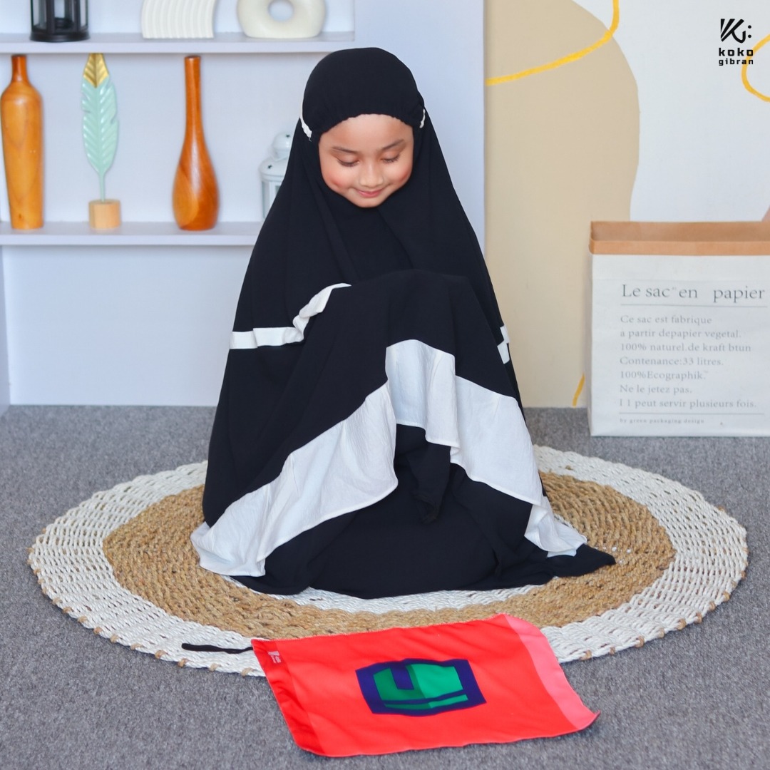 Sajadah Kepala Anak Custom Nama KokoGibran/Custom Nama (Flat Series)