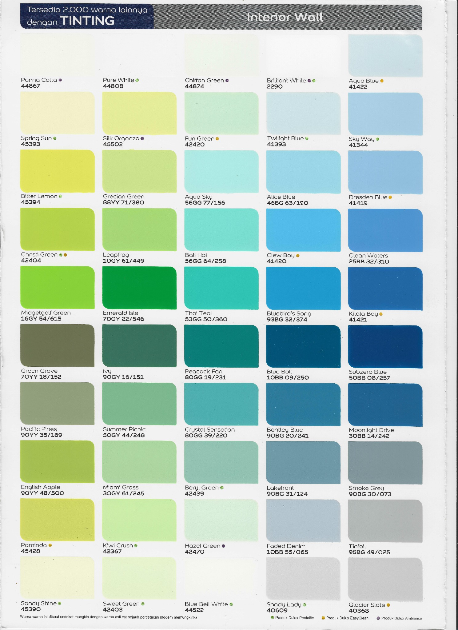 Dulux Pentalite (White) tinting