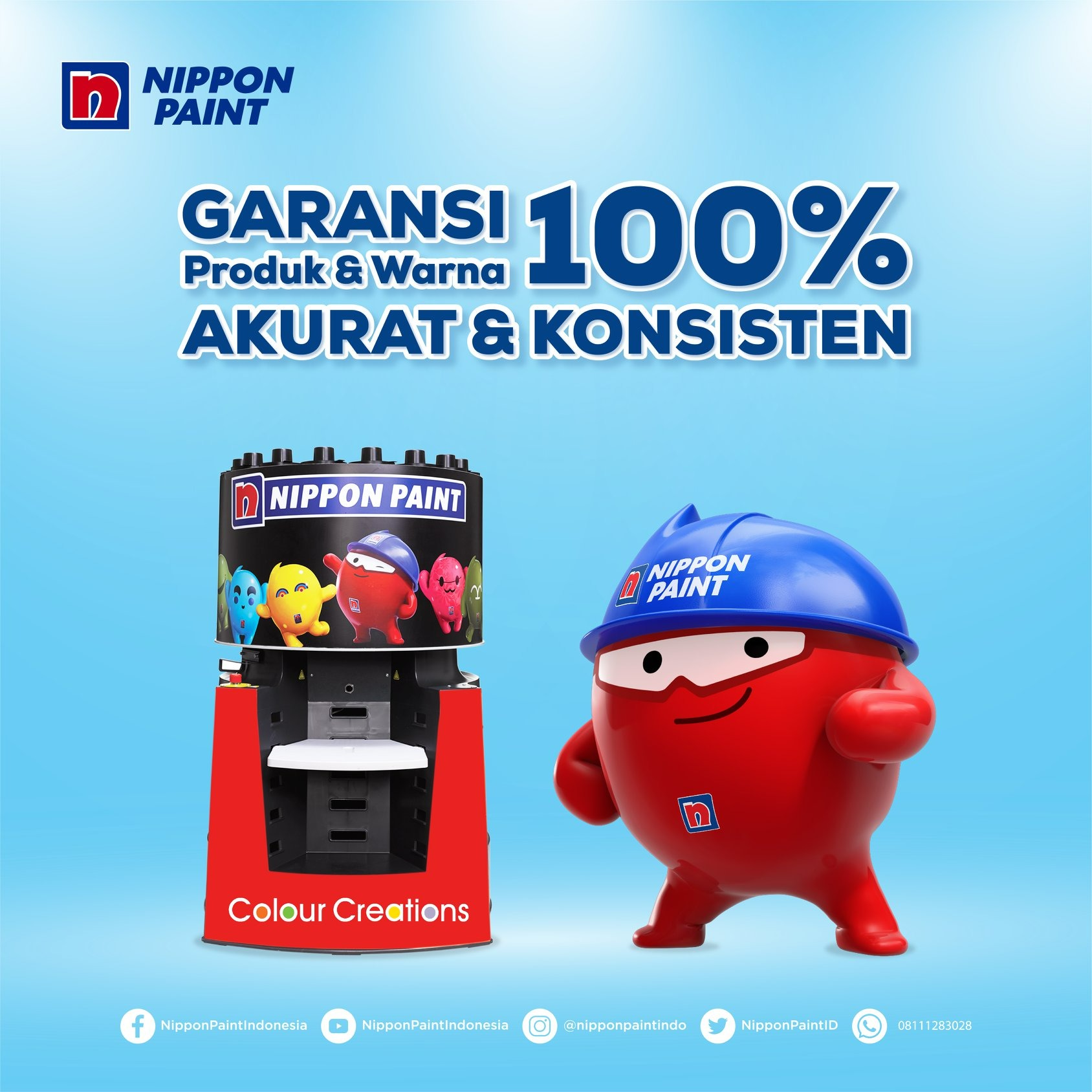 Nippon Spot-Less Plus Matt Tingting - 2.5L - Cat Ultra Premium Anti-Kuman & Anti-Noda