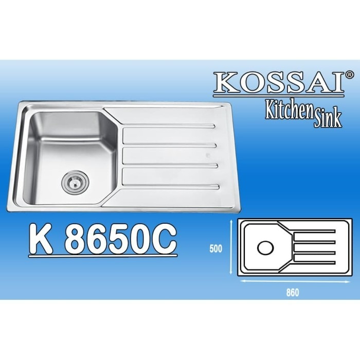 Bak Cuci Piring KOSSAI KS8650C