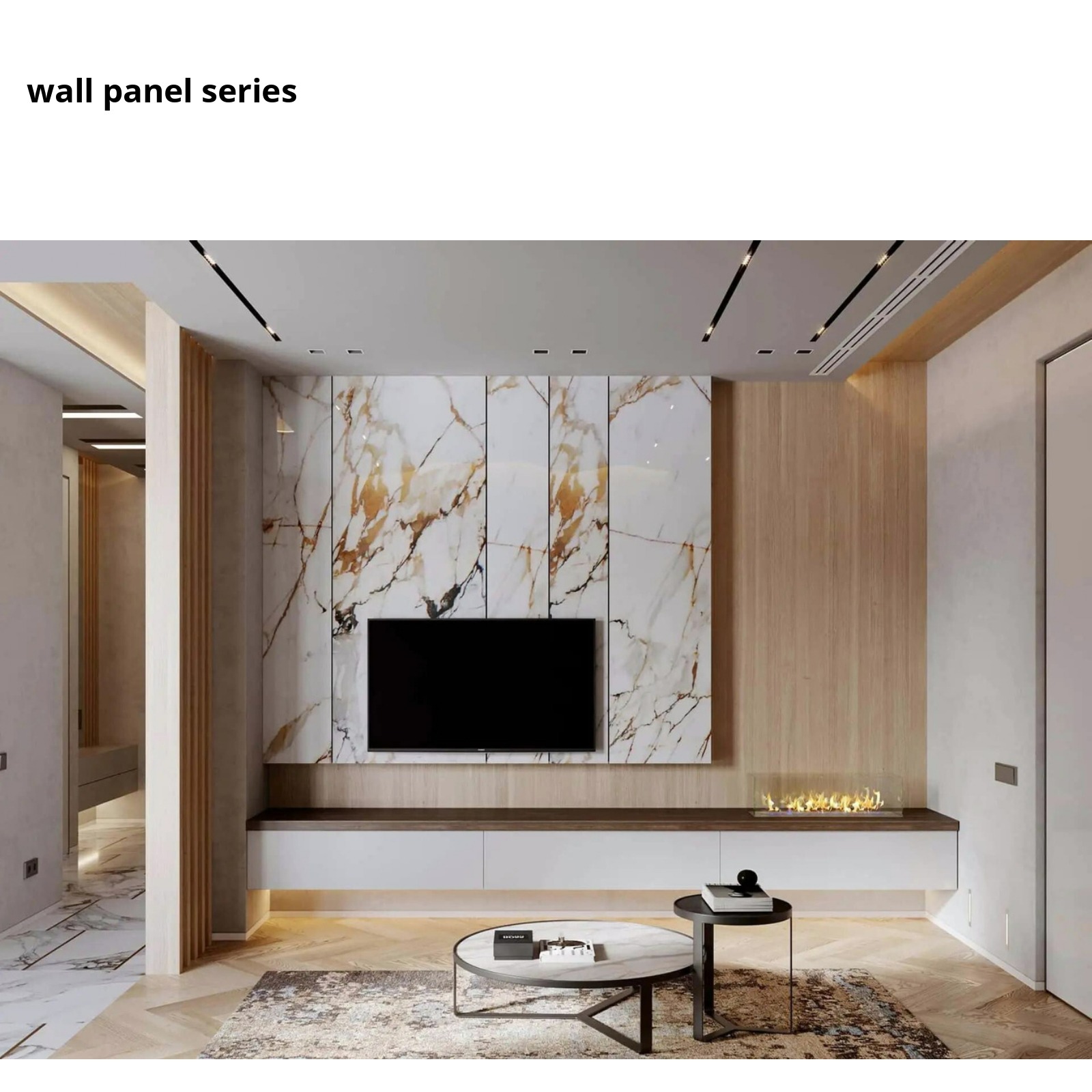 Wood Panel WPC / Wall Panel PVC / Kisi Kisi Kayu / Dinding Motif Kayu 3D WALLPANEL