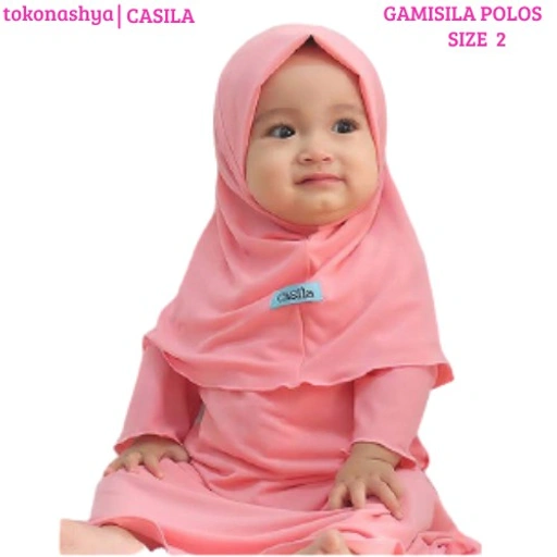 Image of Casila Gamis Anak Gamisila Polos Size 2