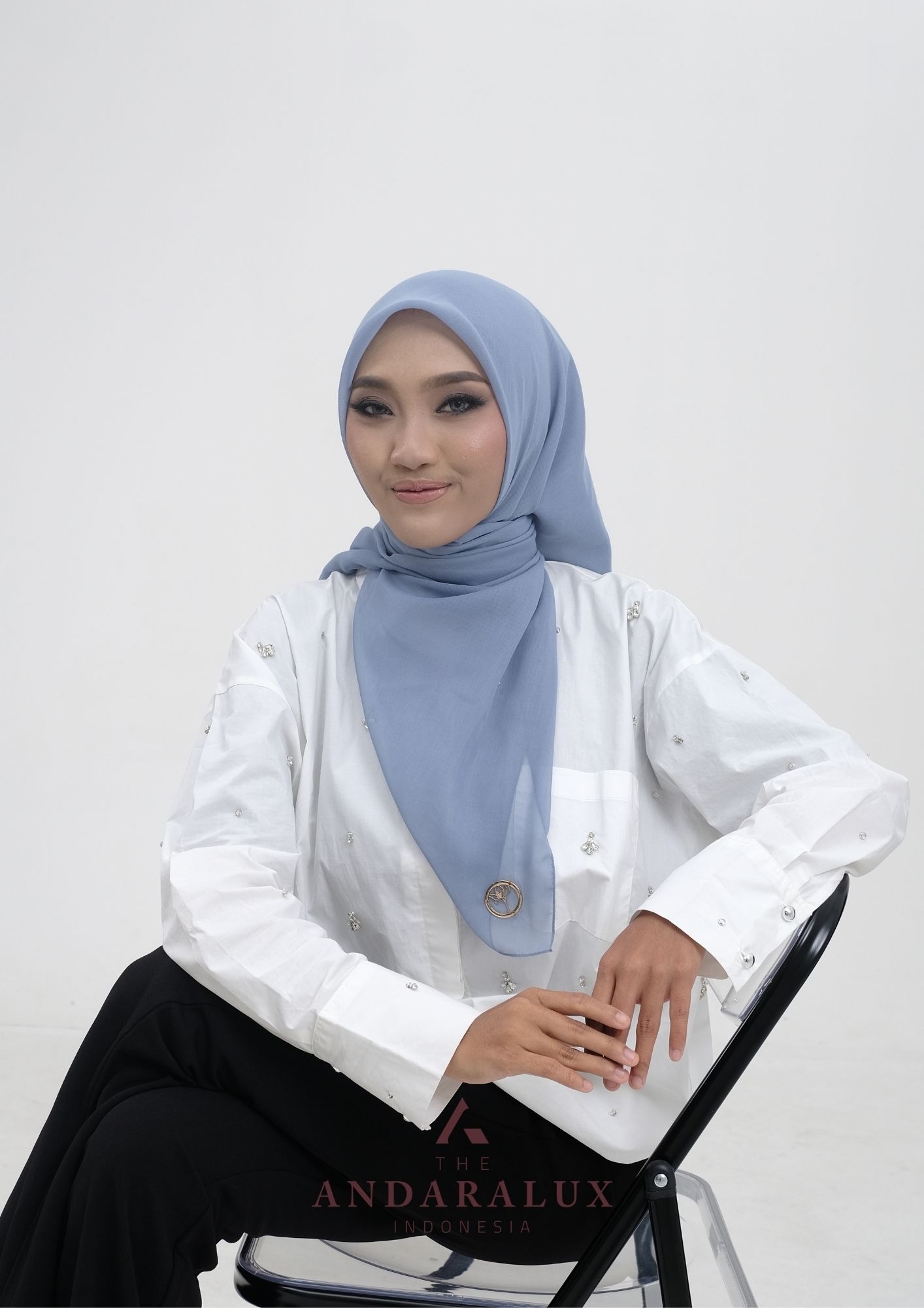 Parisian Plain Emma Blue Series