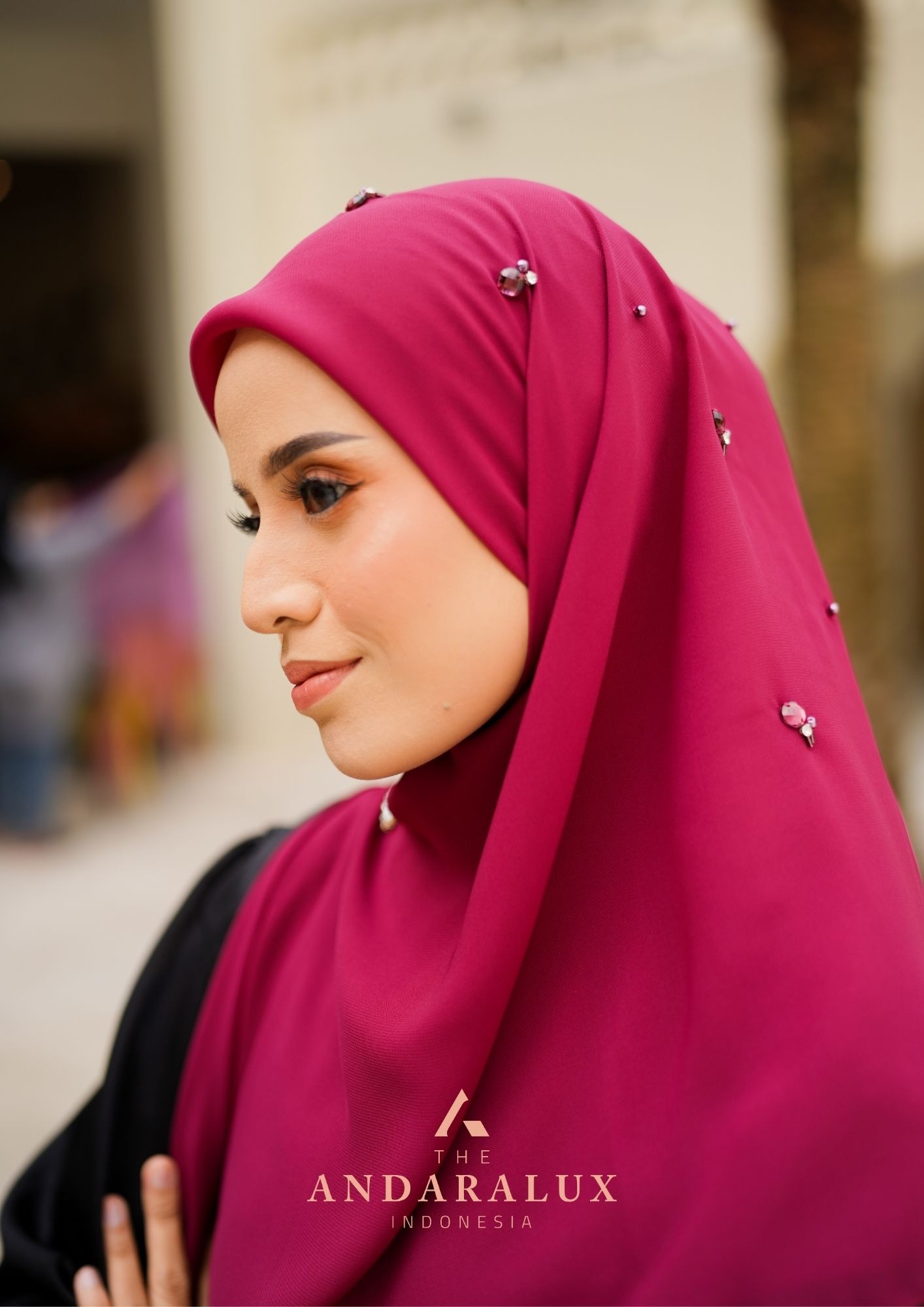Arabian Beads Khadijah Red Series