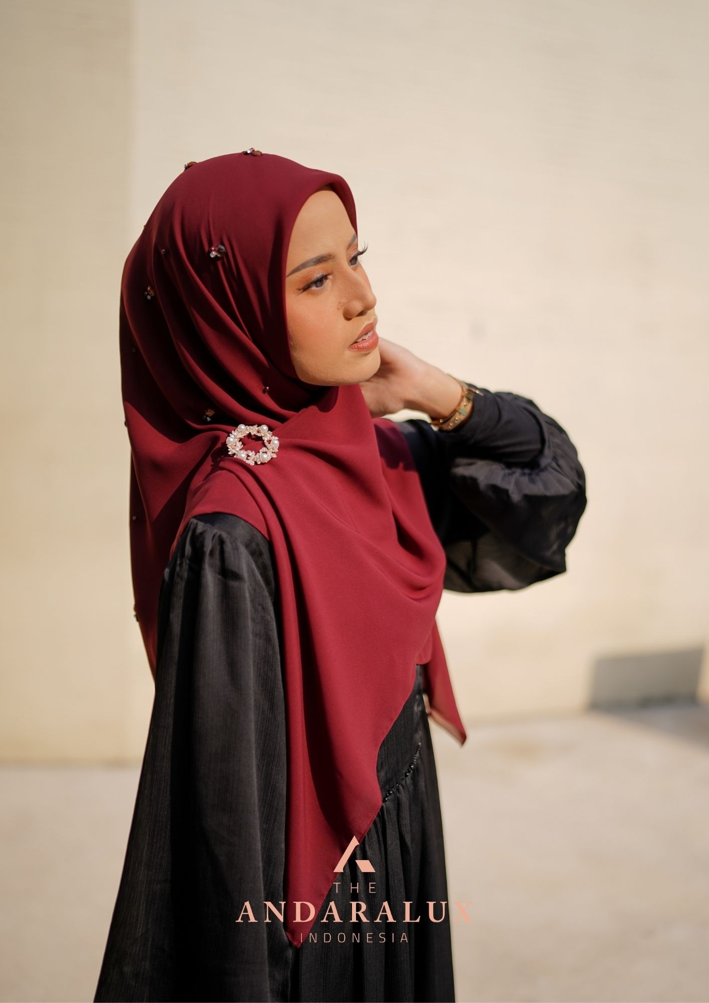 Arabian Beads Khadijah Red Series