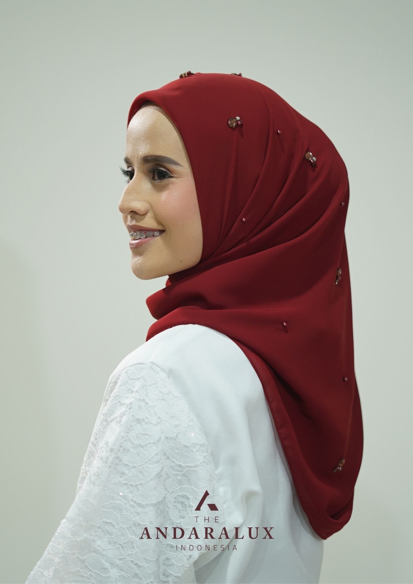 Arabian Beads Khadijah Red Series