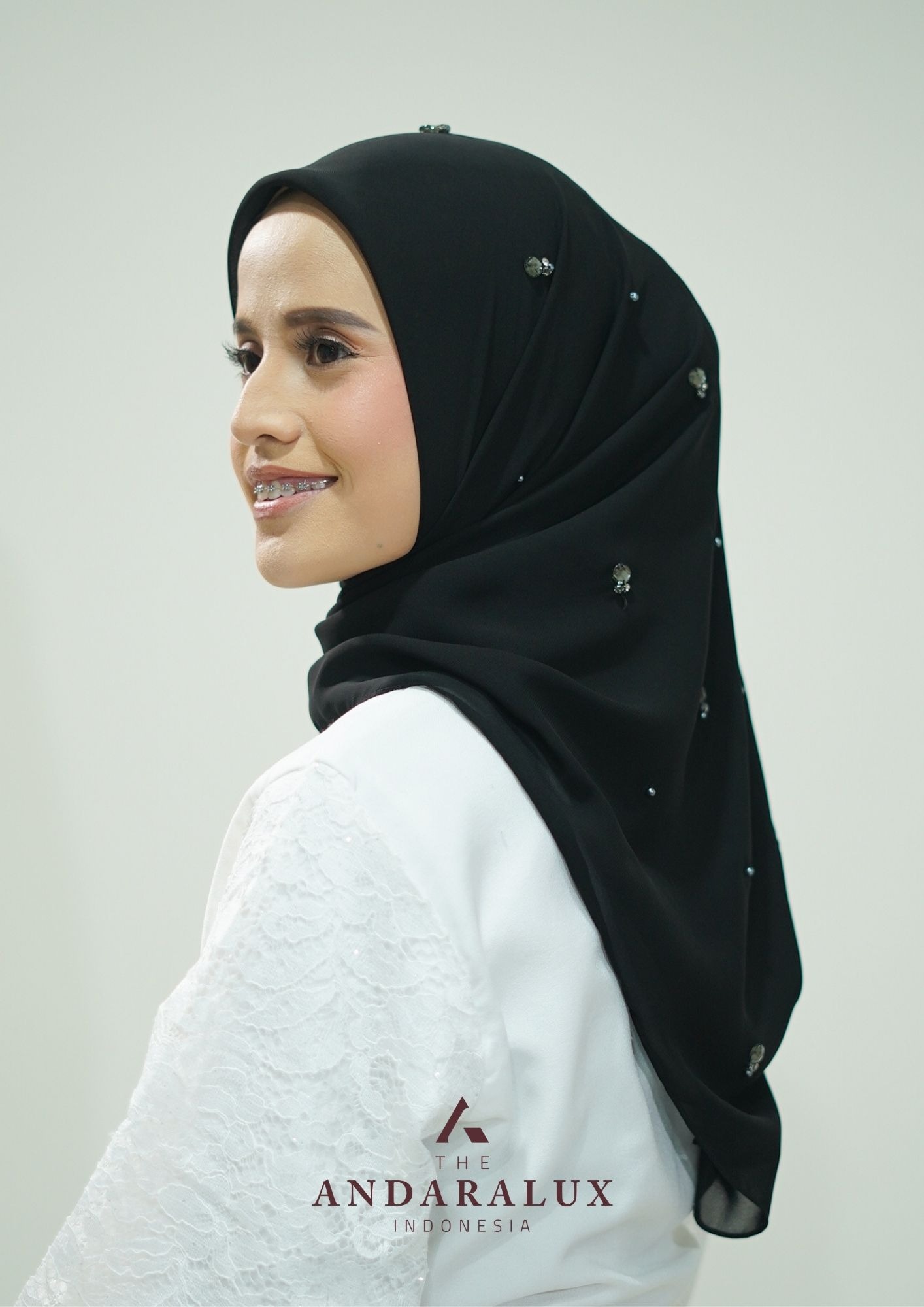 Arabian Beads Khadijah Jet Black
