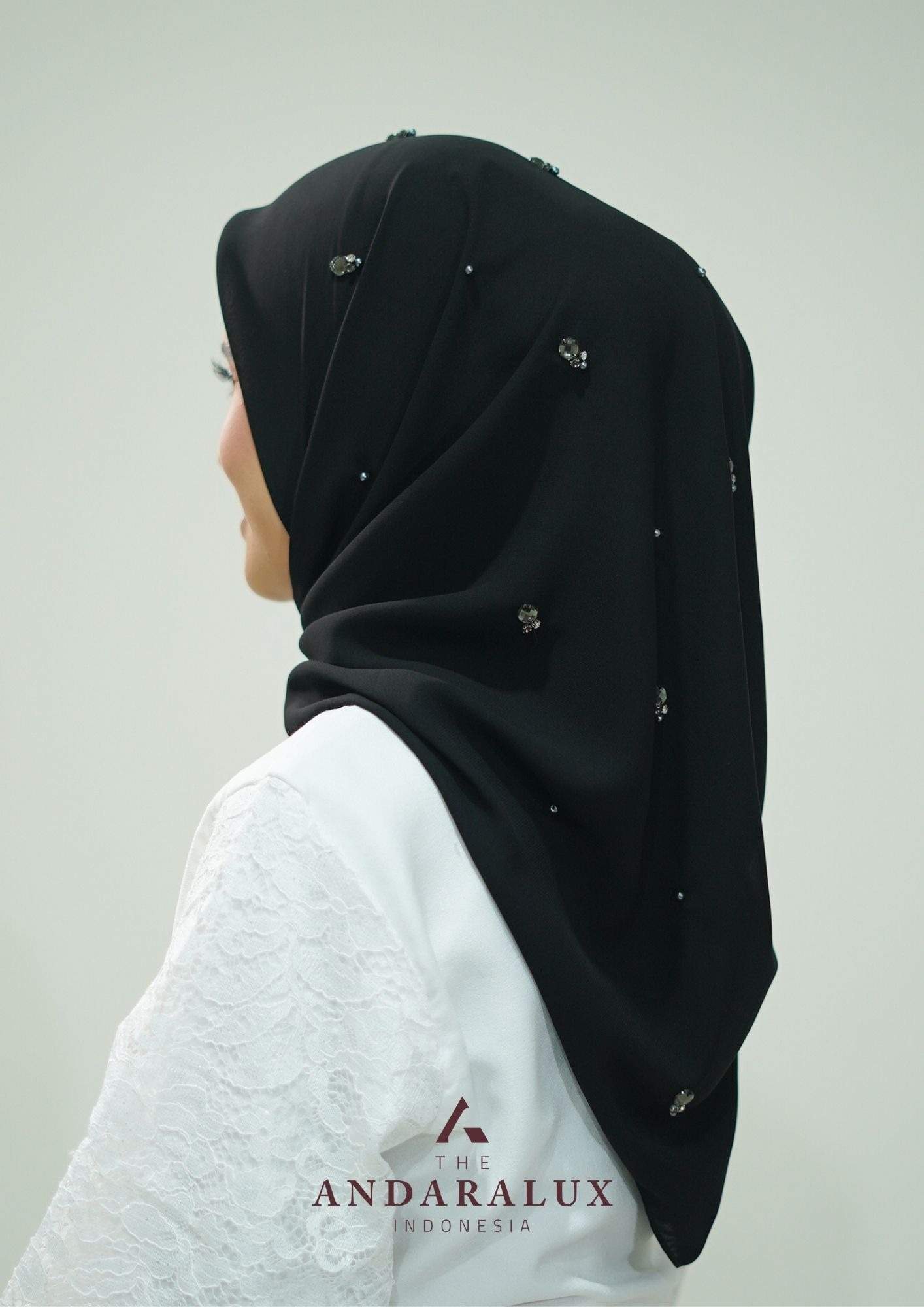 Arabian Beads Khadijah Jet Black