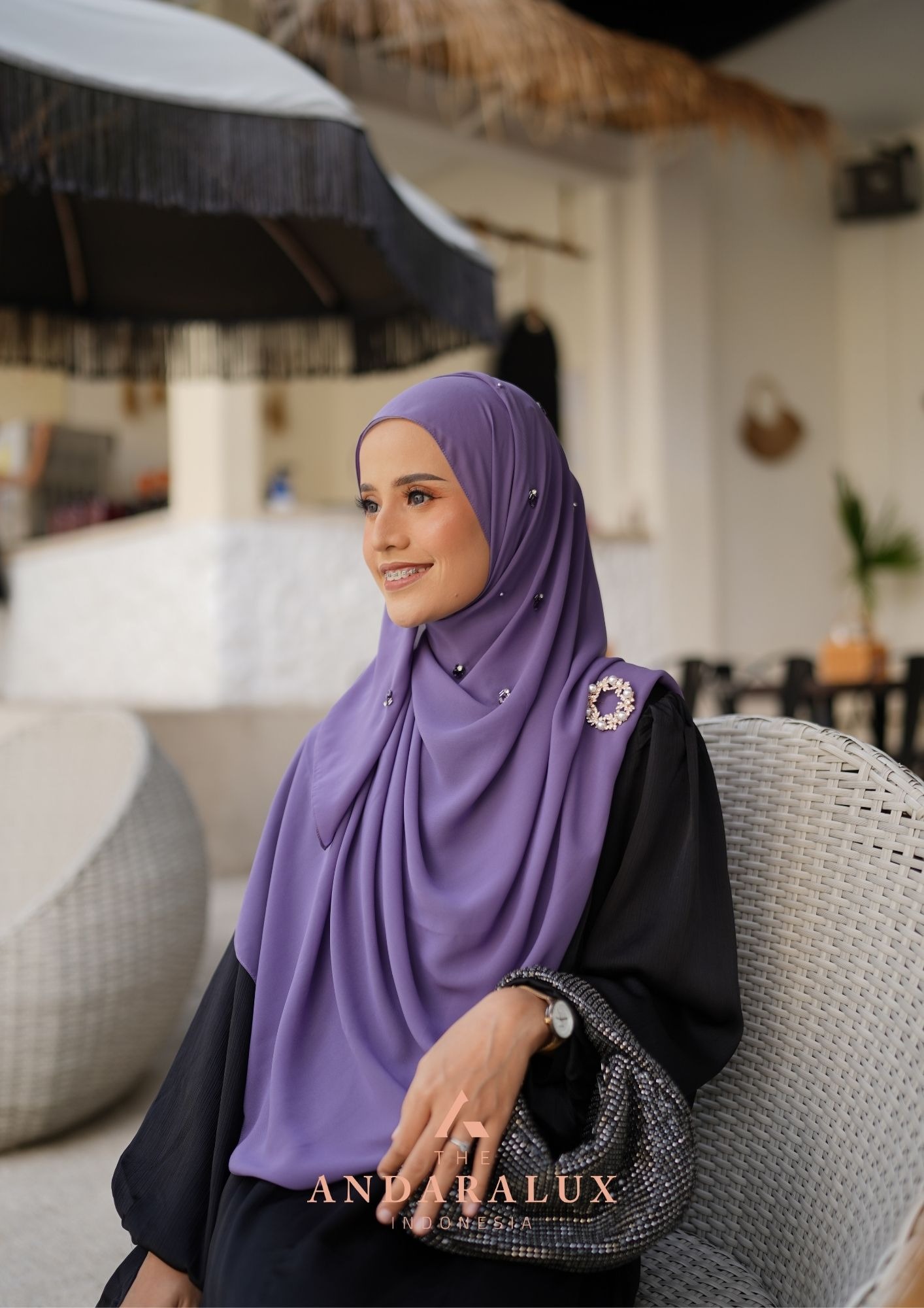 Arabian Beads Khadijah Purple Series