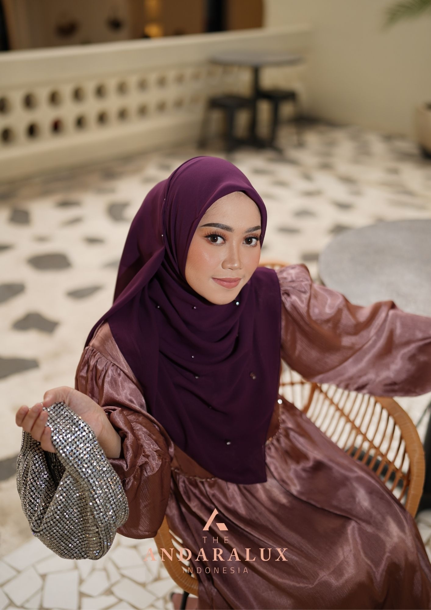 Arabian Beads Khadijah Purple Series