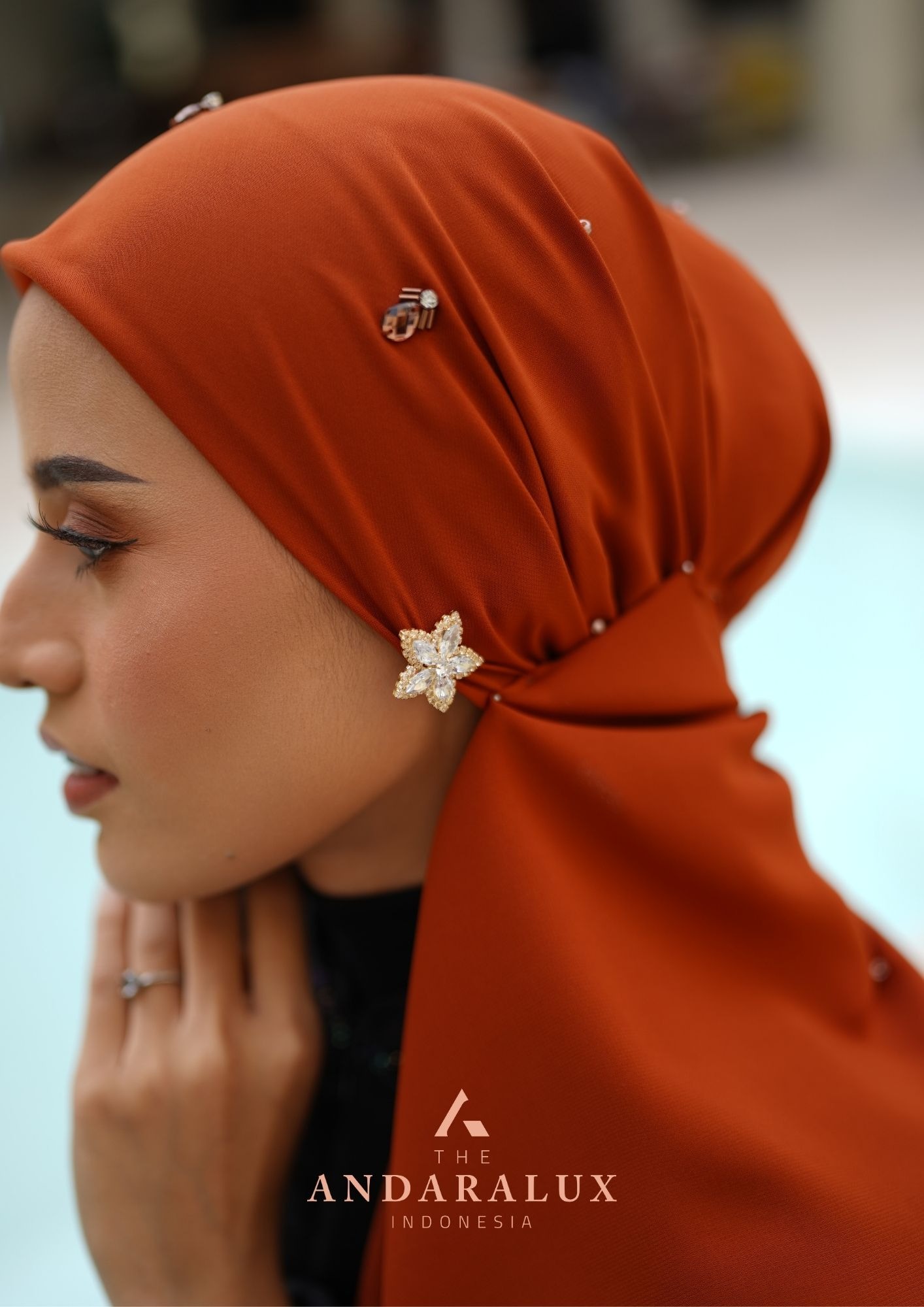 Arabian Beads Khadijah Orange Series