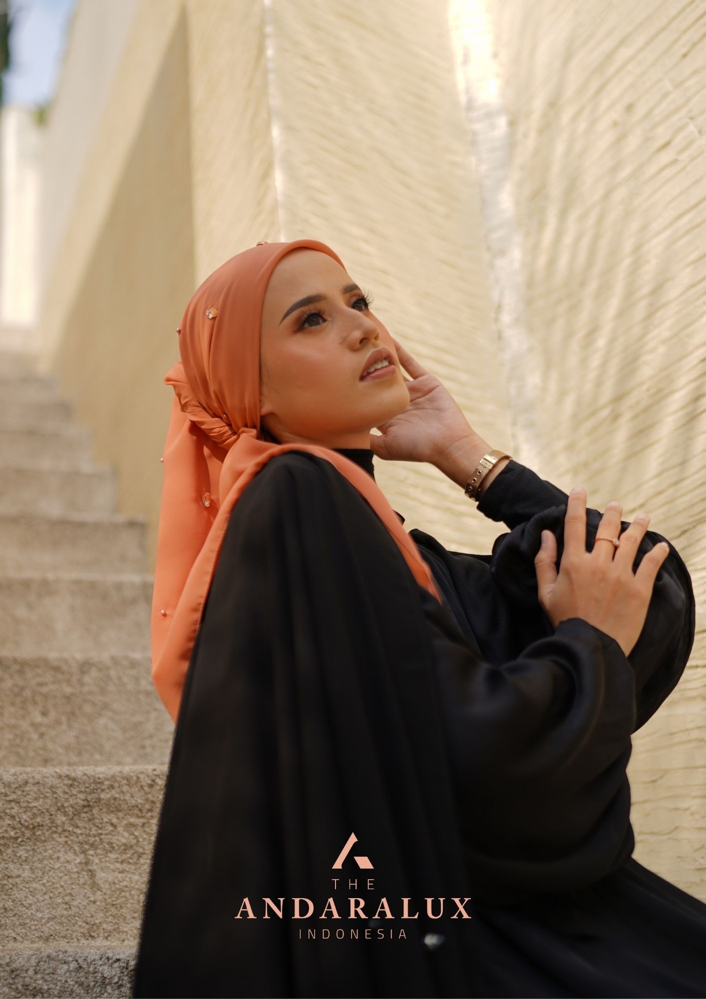 Arabian Beads Khadijah Orange Series