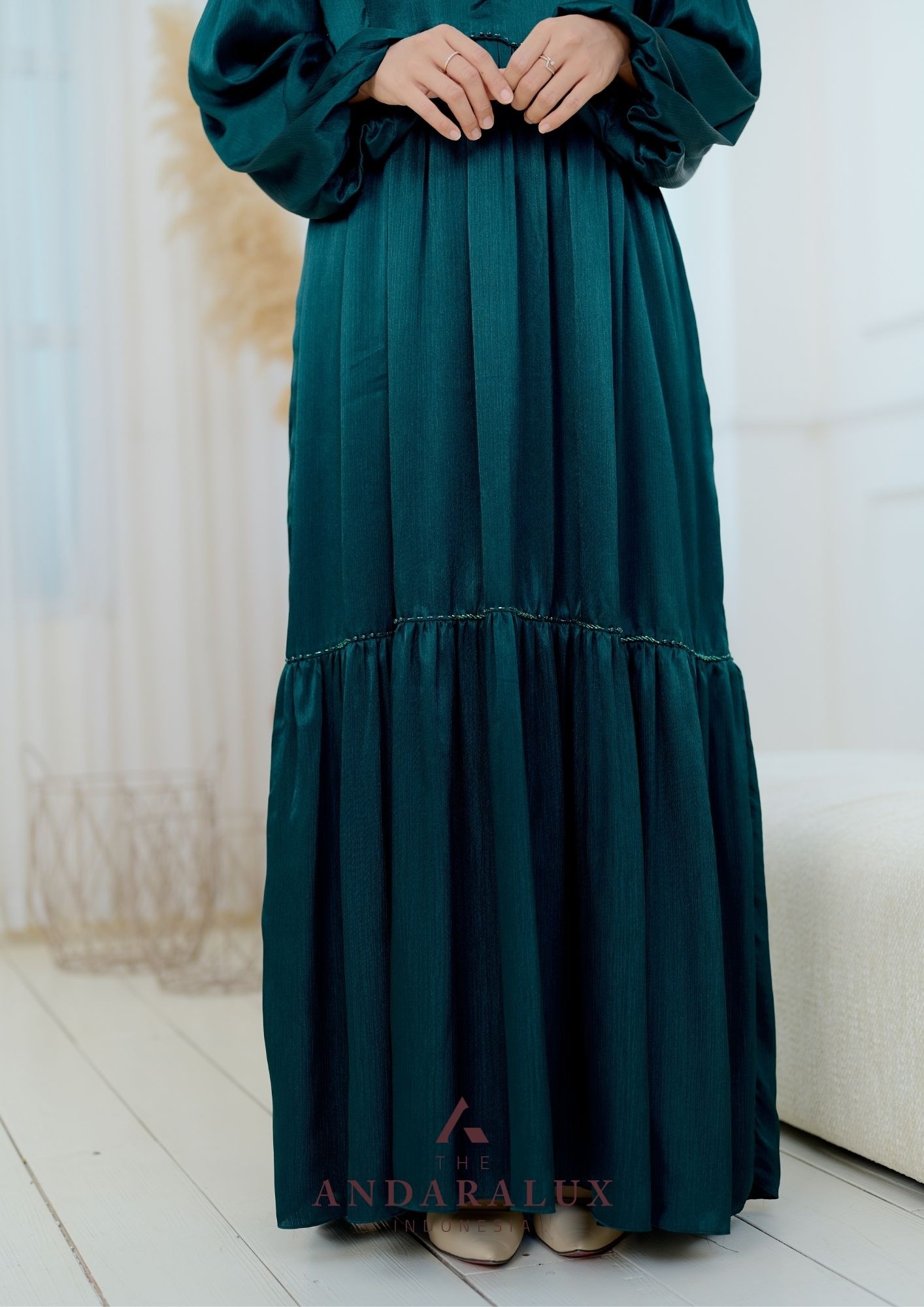 Camilla Dress Deep Teal