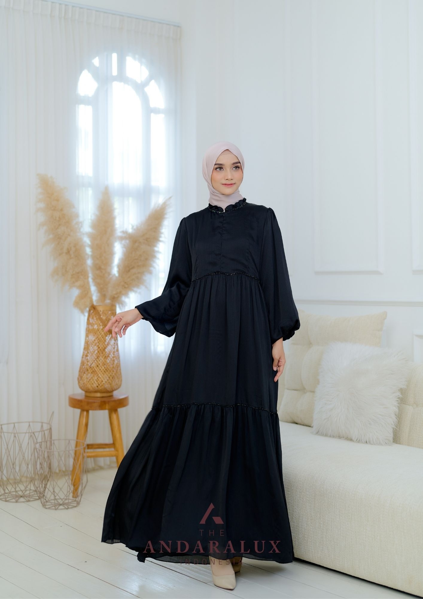 Camilla Dress Jet Black