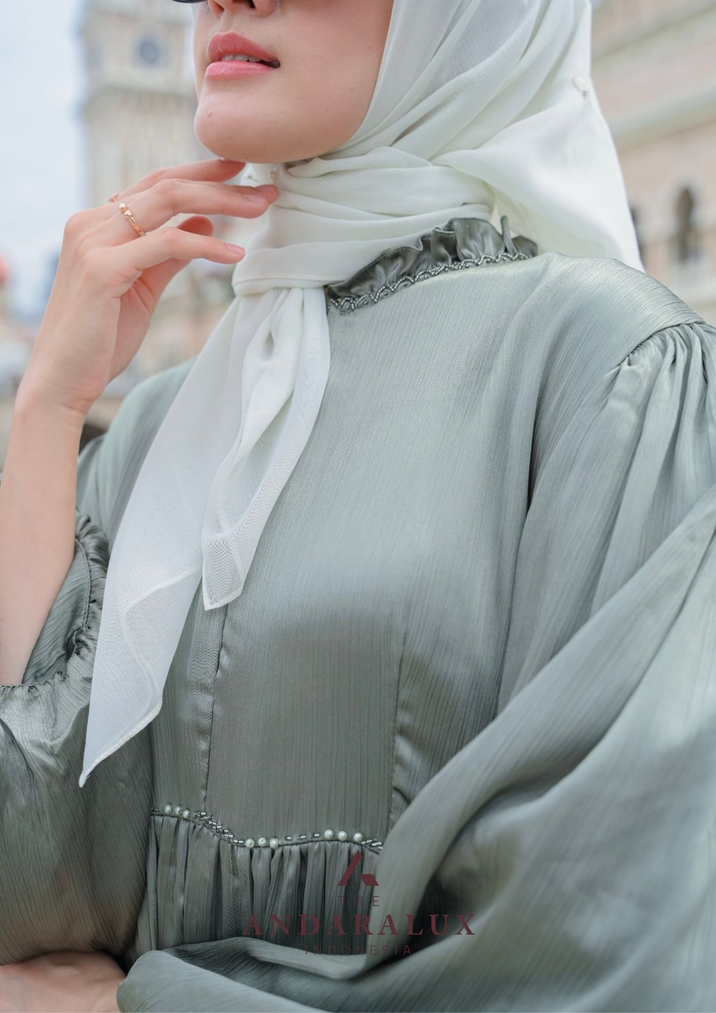 Camilla Dress Laurel Green