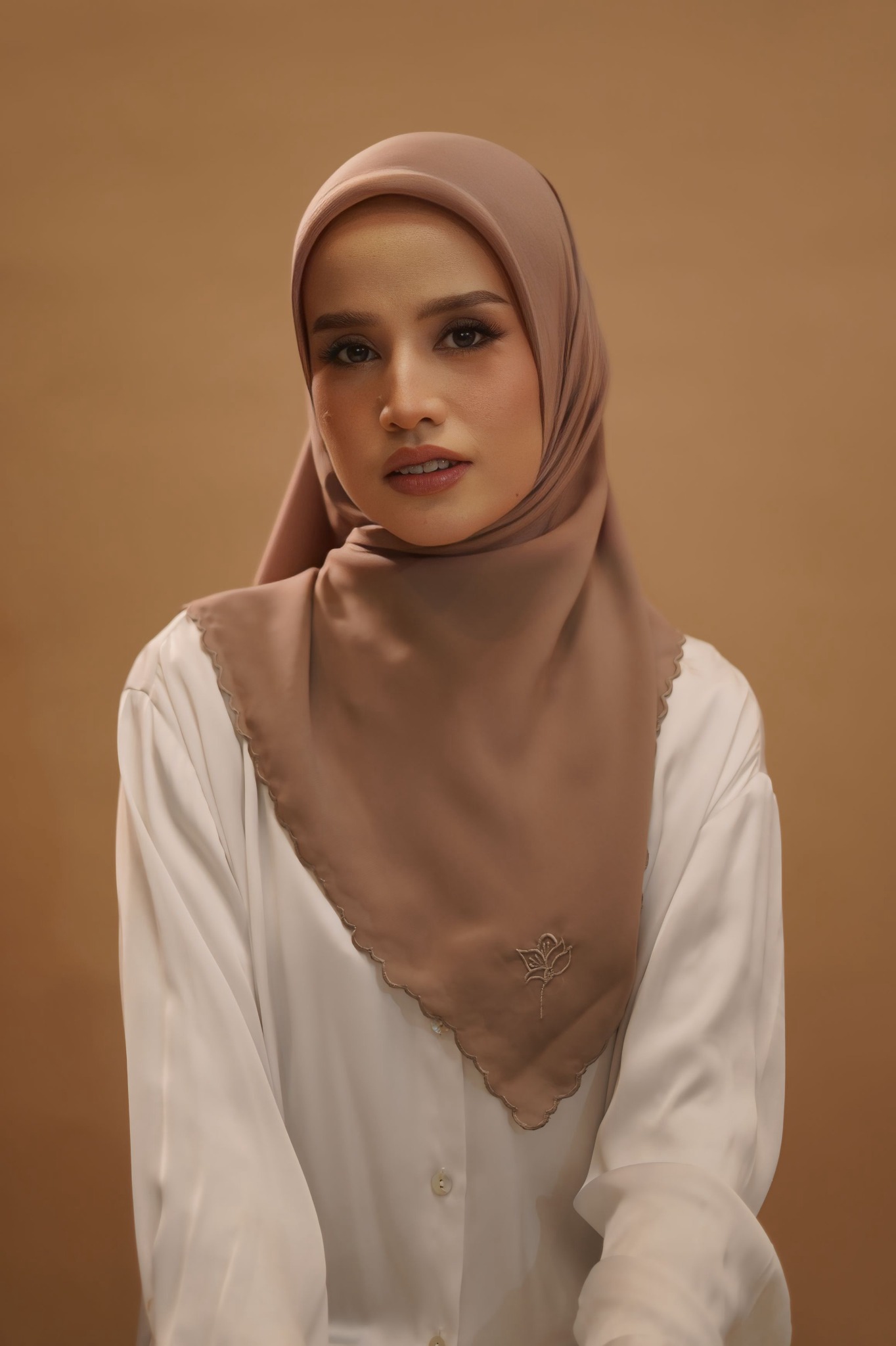 Arabian Embroidery Tyana Brown Series