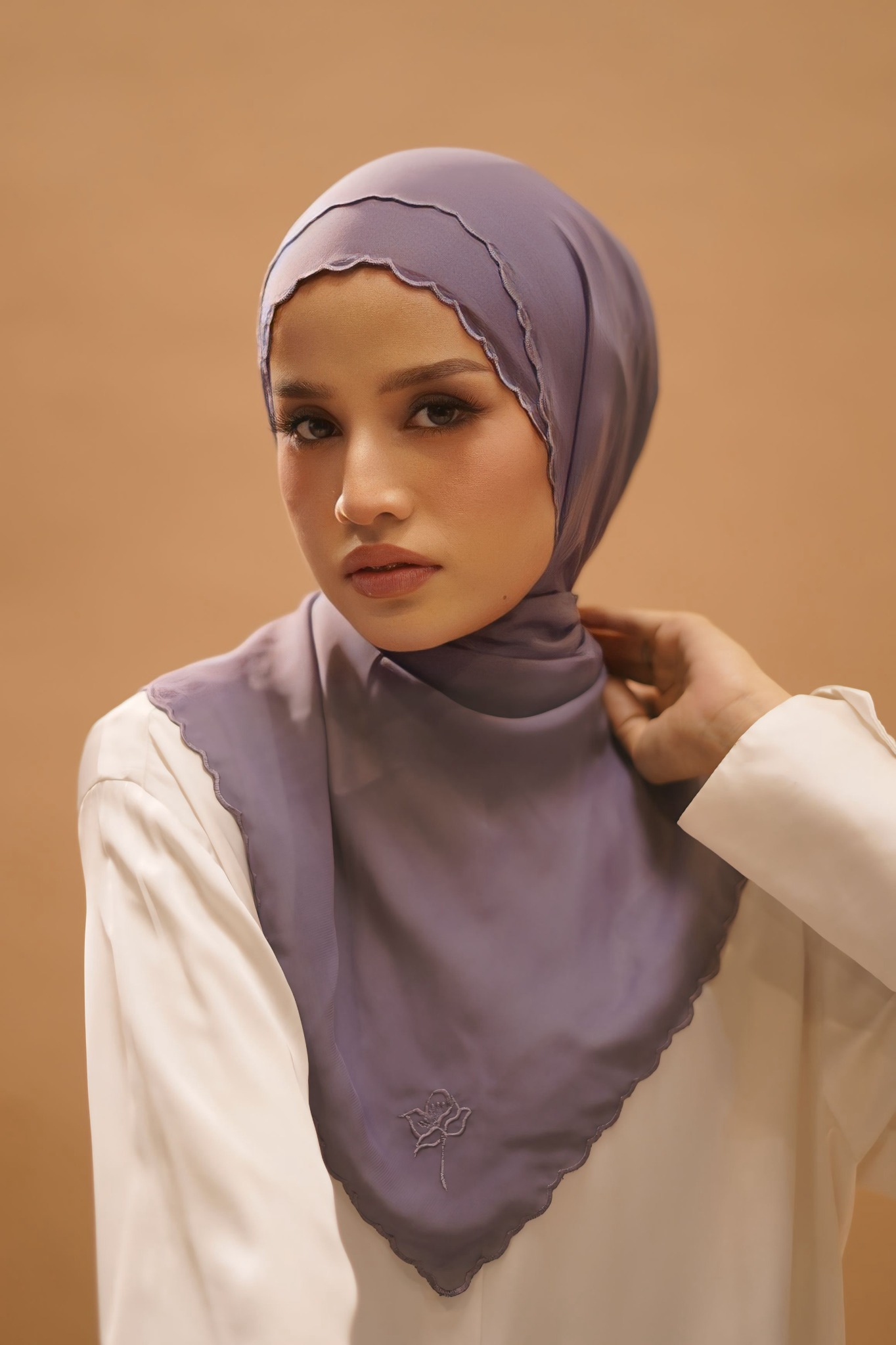 Arabian Embroidery Tyana Purple Series