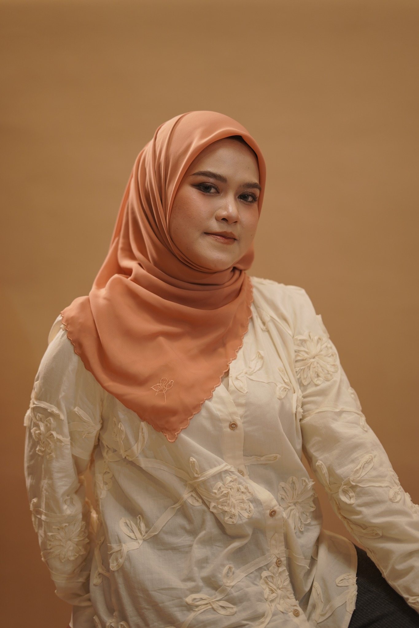 Arabian Embroidery Tyana Orange Series