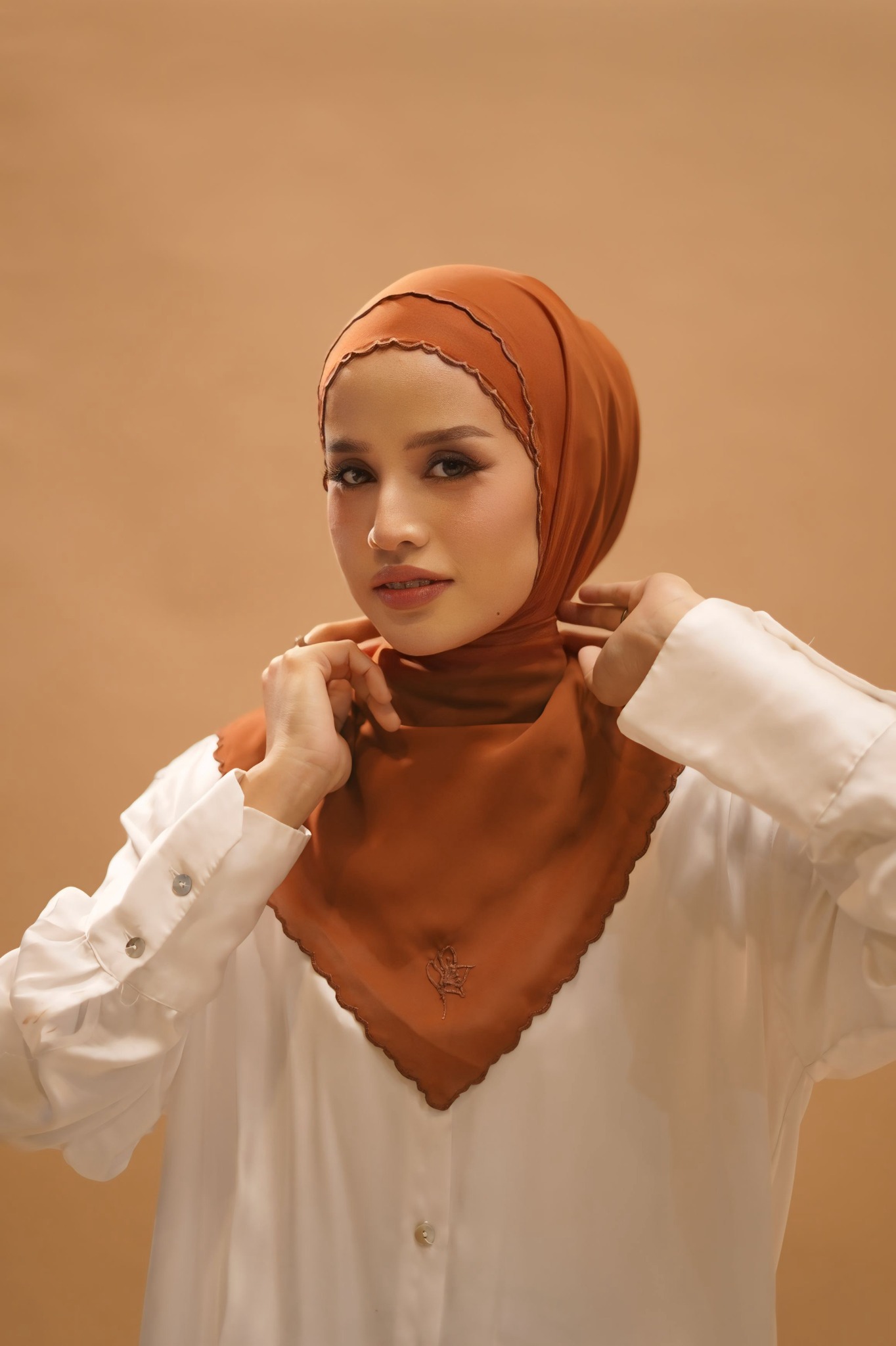 Arabian Embroidery Tyana Orange Series