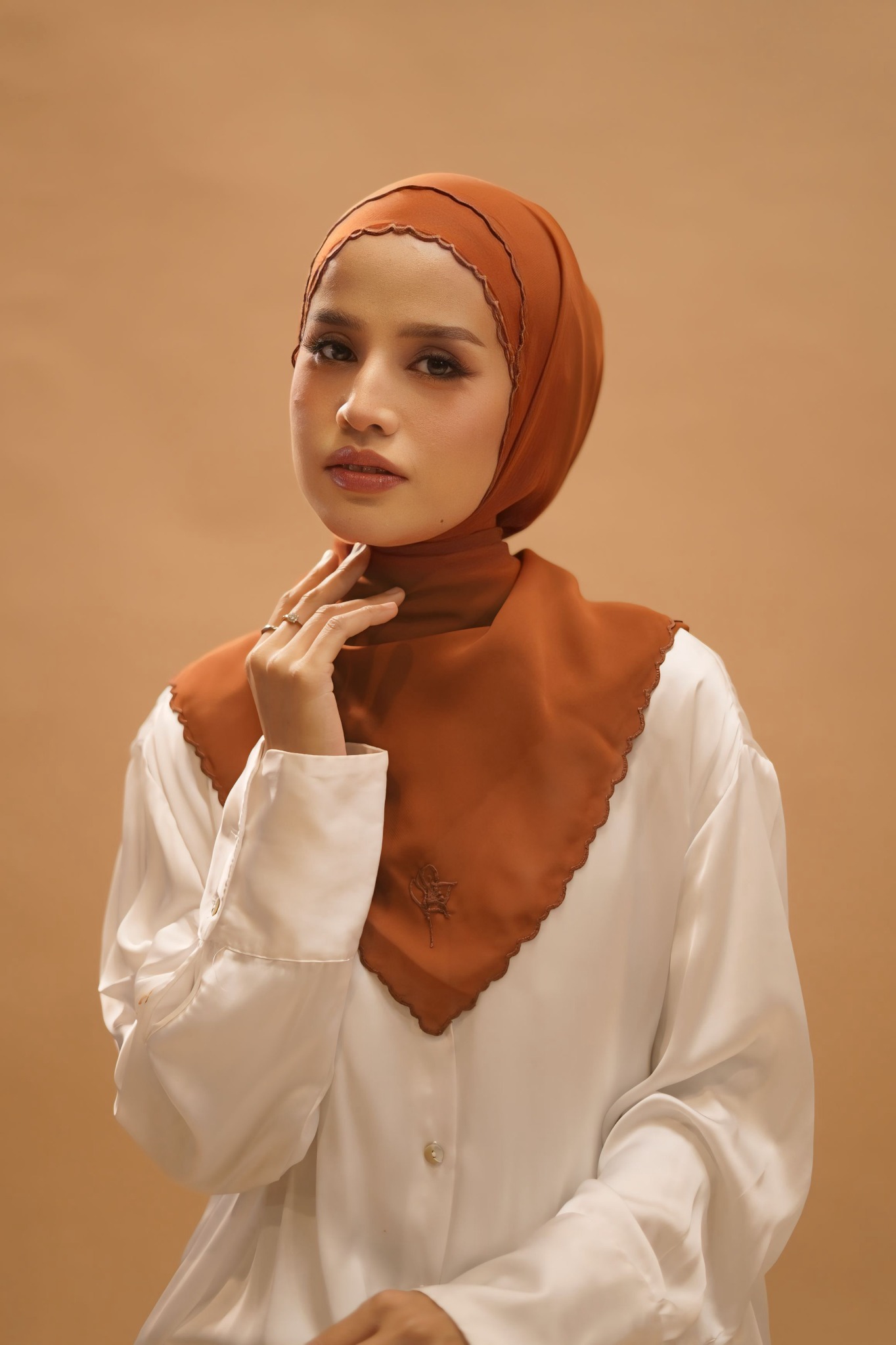 Arabian Embroidery Tyana Orange Series