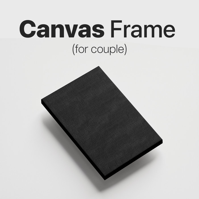 Canvas Frame Poksel - Couple 