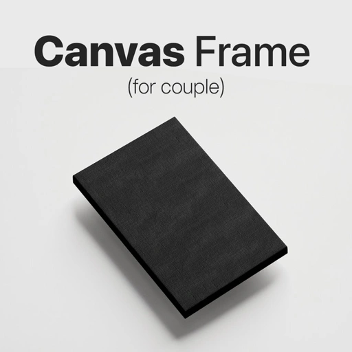 Image of Canvas Frame Poksel - Couple 