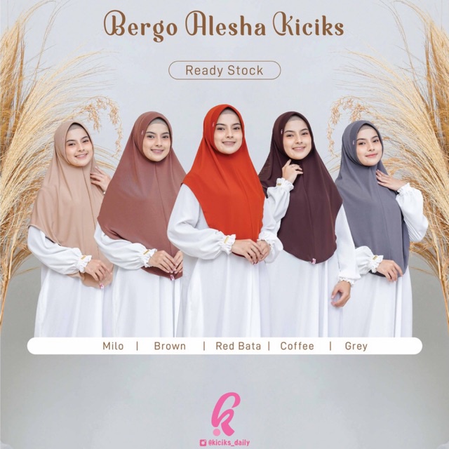 Kiciks - Bergo Alesha Non Renda Pet Antem (Anti Tembem)