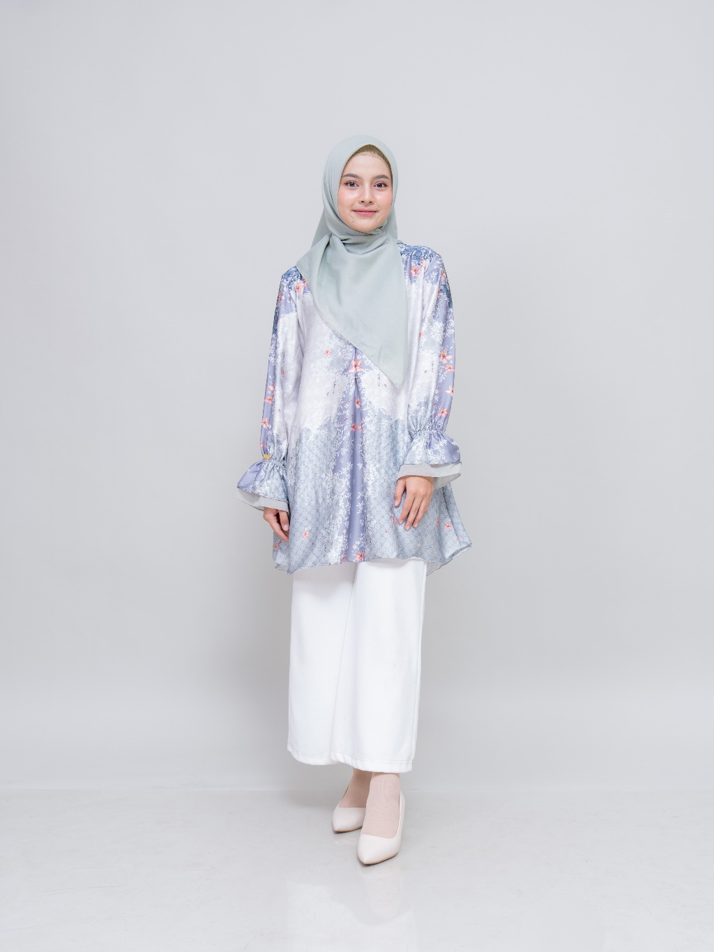 Kiciks - Pakaian Muslim Wanita - Blouse Only Dewasa Motif Belitung
