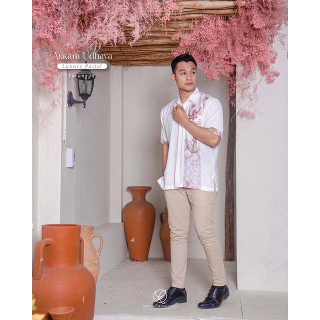 Kiciks - Kemeja Dewasa Motif Askara Udhaya | Warna Pastel