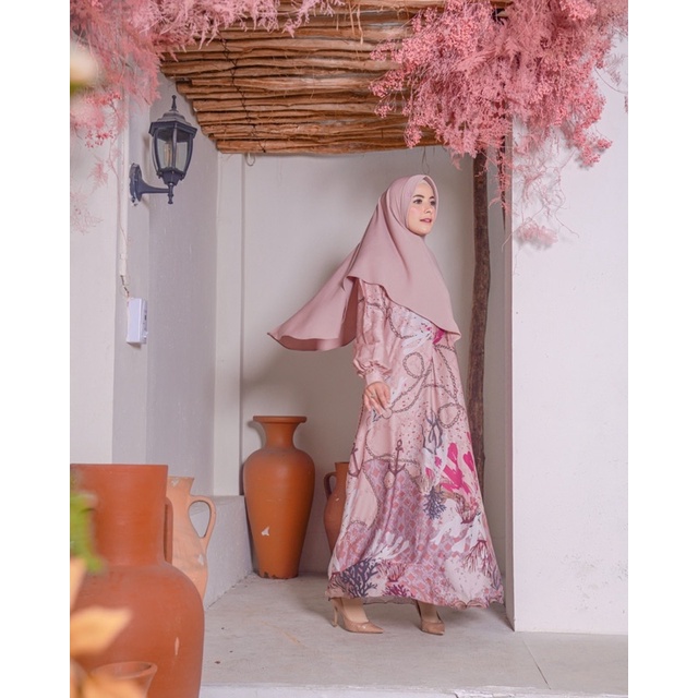 Kiciks - Dress Motif Askara Udhaya Pastel No Tile Premium Series